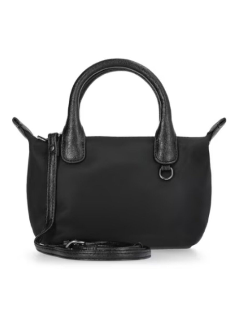 No Boundaries Women's Mini Tote Crossbody Bag, Black
